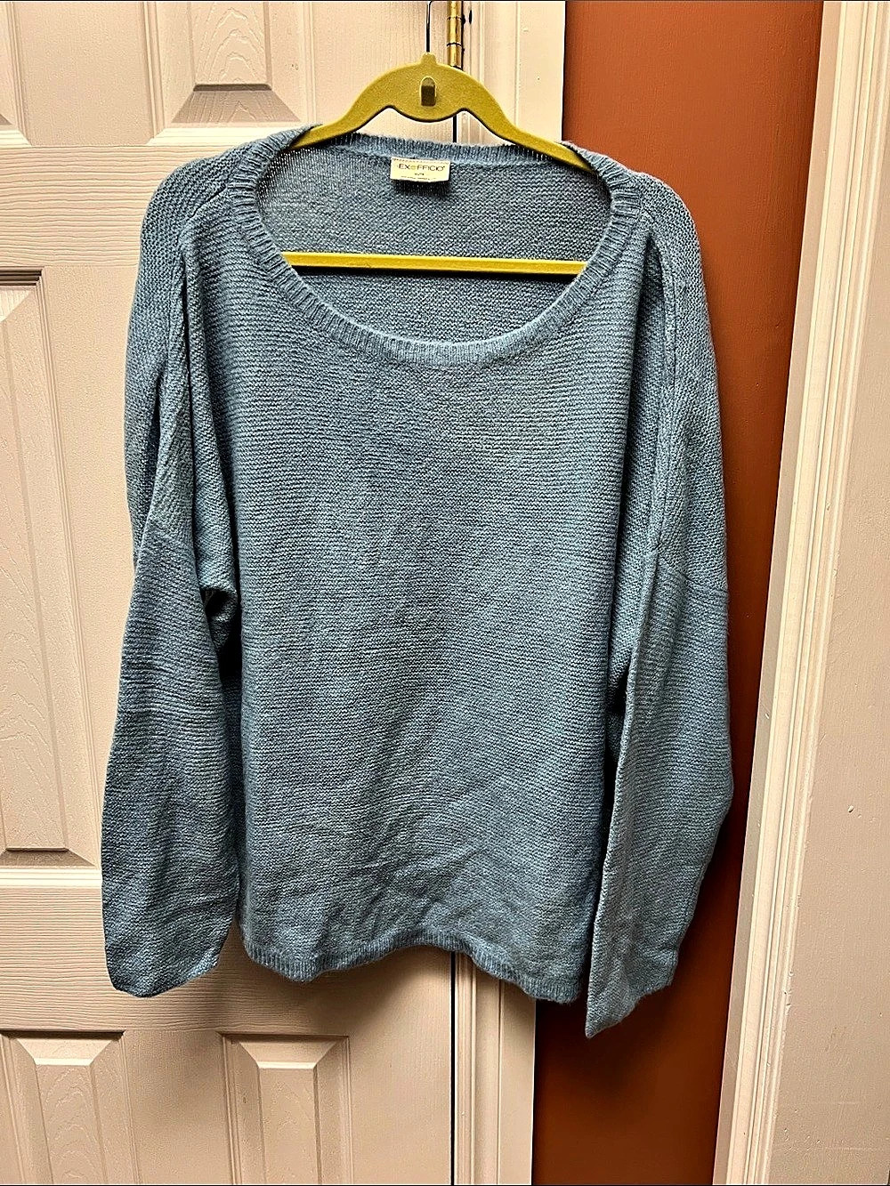 ExOfficio Women's Blue Crew Neck Sweater Size XL